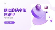 颈动脉狭窄l临床路径