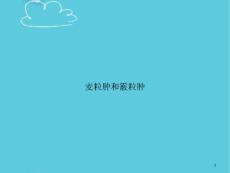麦粒肿和霰粒肿课件