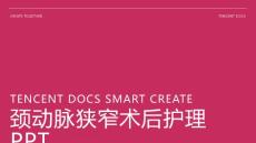 颈动脉狭窄术后护理ppt