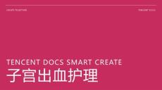 子宫出血护理 ppt