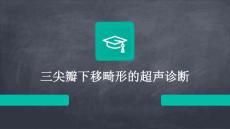 三尖瓣下移畸形的超声诊断PPT