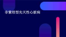 非紫绀型先天性心脏病优秀PPT