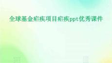 全球基金疟疾项目疟疾PPT优秀课件
