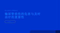 健康指南输尿管损伤输尿管损伤的危害有多大及时治疗很关键PPT