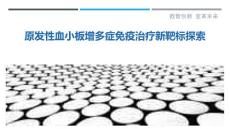 原发性血小板增多症免疫治疗新靶标探索
