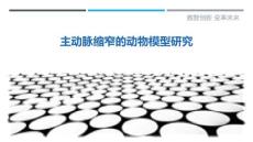主动脉缩窄的动物模型研究
