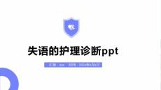 失语的护理诊断ppt