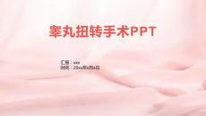睾丸扭转手术PPT