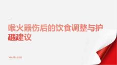 健康指南喉火器伤后的饮食调整与护理建议