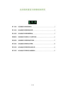 太田痣的复发与转移机制研究
