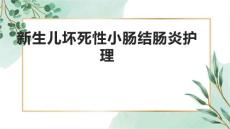 新生儿坏死性小肠结肠炎护理