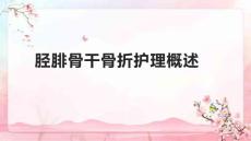 胫腓骨干骨折护理
