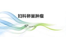 《妇科卵巢肿瘤》课件