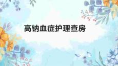 高钠血症护理查房