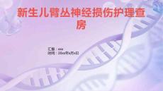 新生儿臂丛神经损伤护理查房2