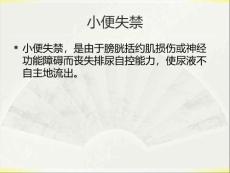 老人大小便失禁护理概要.ppt