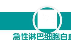 急性淋巴细胞白血病护理查房