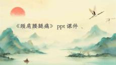 《颈肩腰腿痛》课件