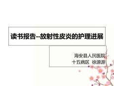 放射性皮炎课件