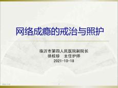 网瘾戒治课件