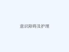 意识障碍及护理