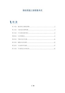 微创尿道上裂修复术式