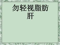 脂肪肝PPT