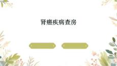 肾癌疾病查房