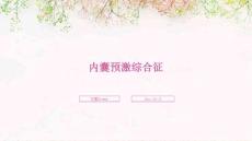 内囊预激综合征ppt