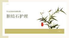 胆结石护理