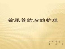 输尿管结石PPT课件