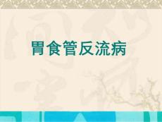 胃食管反流病PPT