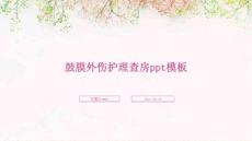 鼓膜外伤护理查房ppt模板