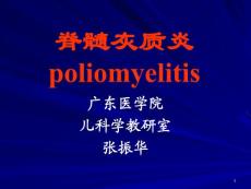 脊髓灰质炎PPT课件