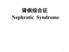 肾病综合征