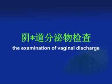 阴、道分泌物检查