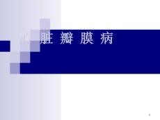 心脏瓣膜病