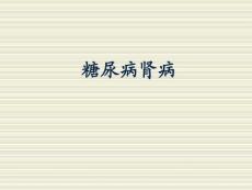 糖尿病肾病