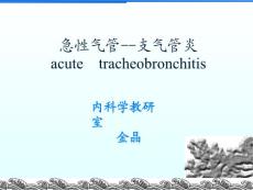 急性支气管炎