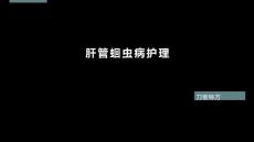 肝管蛔虫病护理