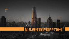 胎儿脊柱裂护理PPT课件
