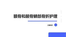 额骨和颞骨鳞部骨折护理