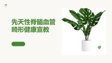 先天性脊髓血管畸形健康宣教