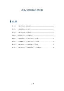 房性心动过速电生理机制