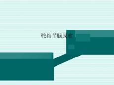 鞍结节脑膜瘤