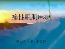痛性眼肌麻痹课件