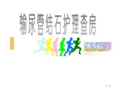 输尿管结石护理查房输尿管结石护理文字可编辑培训课件