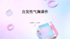 自发性气胸课件