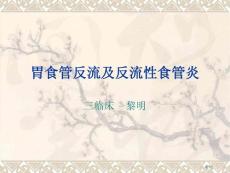 胃食管反流及反流性食管炎培训课件