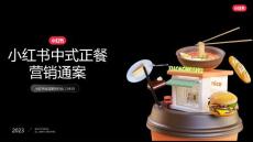 小紅書：2024小紅書中式正餐行業營銷通案